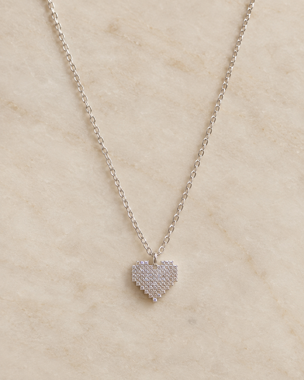 Pixel Love Necklace