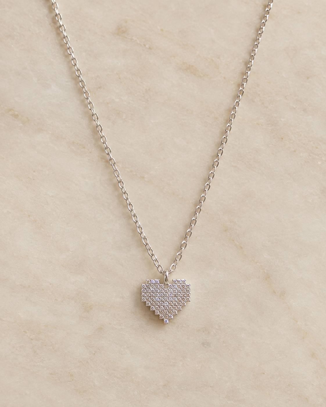 Pixel Love Necklace