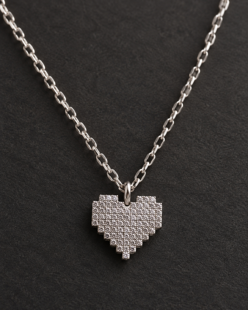 Pixel Love Necklace