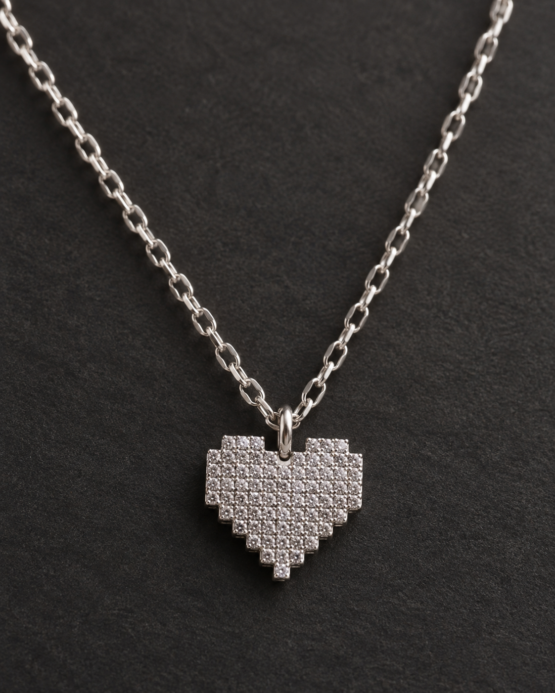 Pixel Love Necklace