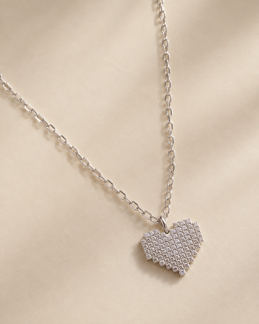 Pixel Love Necklace