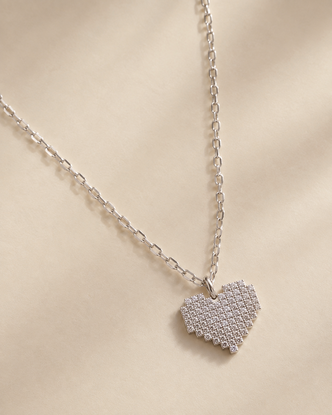Pixel Love Necklace