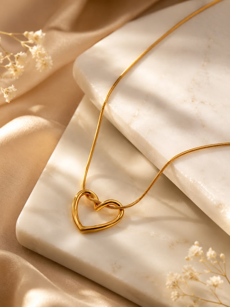 Hearty Swan Necklace