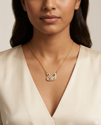 The Golden Love Swan Necklace