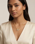 The Golden Love Swan Necklace