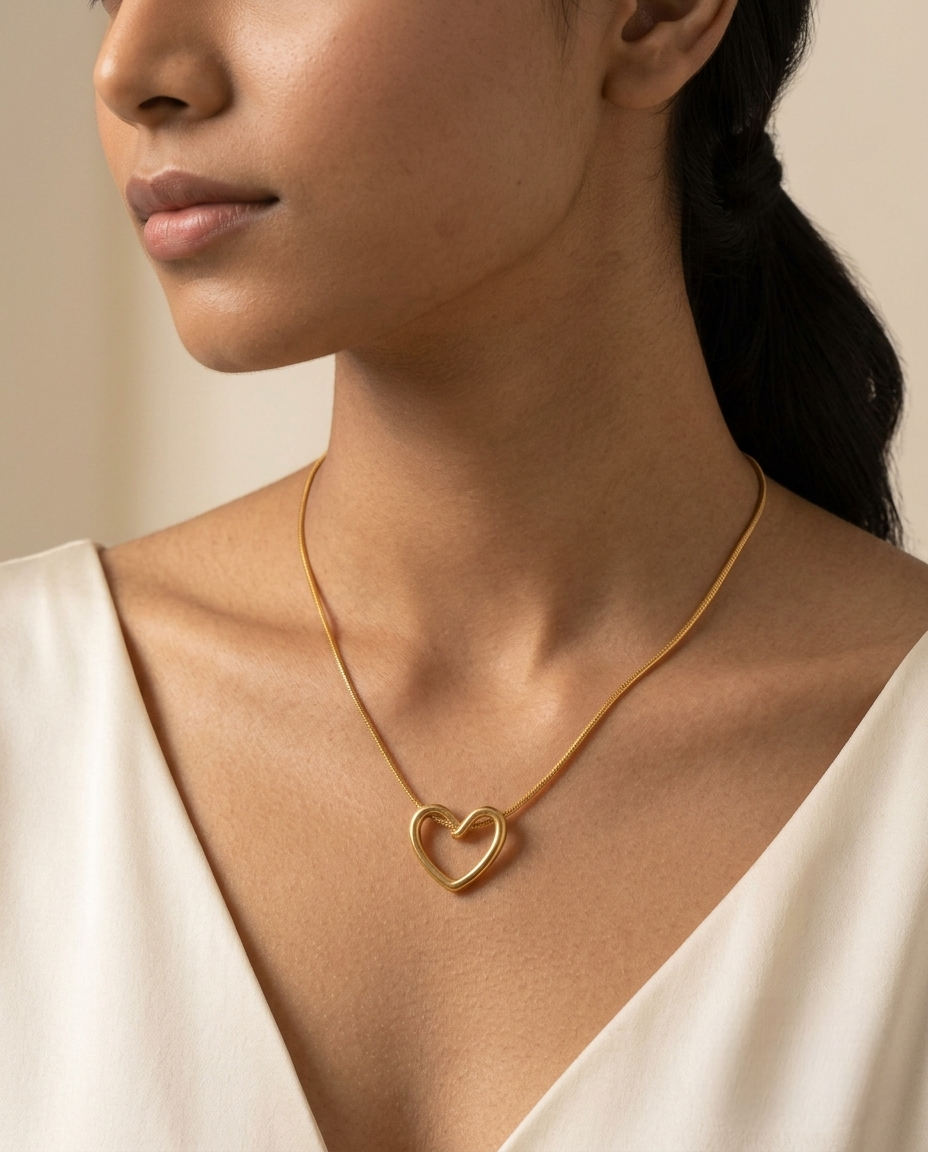 Hearty Swan Necklace