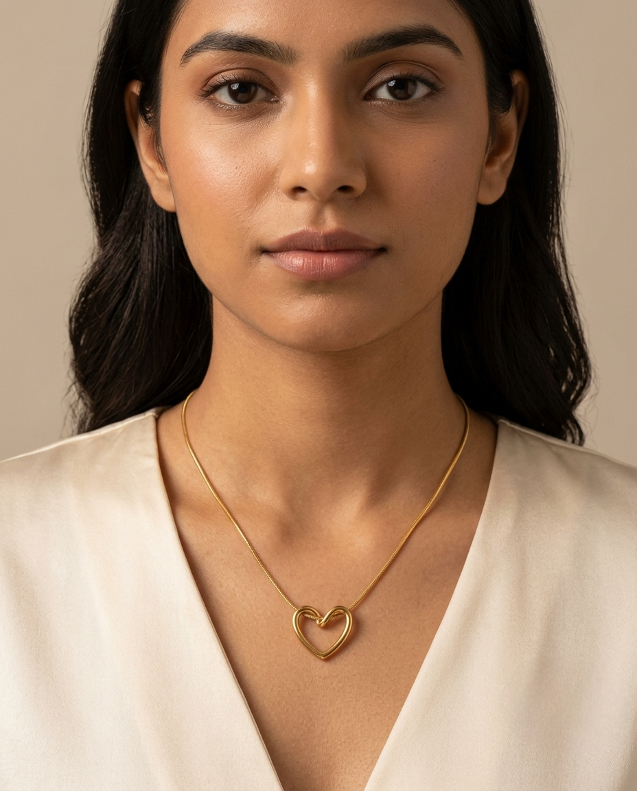 Hearty Swan Necklace