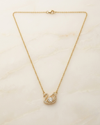 The Golden Love Swan Necklace