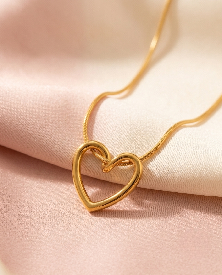 Hearty Swan Necklace